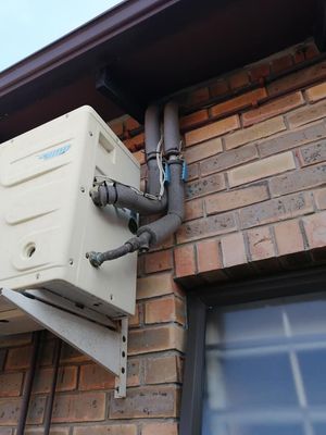 New electrical wiring neatly installed in conduit and properly terminated