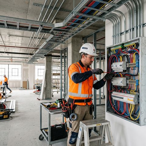 Commercial electrical installation by All Electrical Contractors