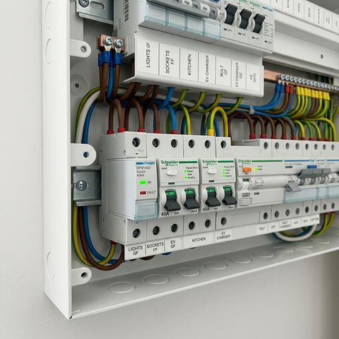 Safety switch installation at a Bluewater Bay coastal home, Port Elizabeth