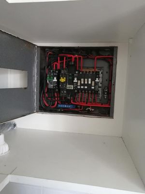 Upgraded DB board with neatly labeled breakers and organized wiring in Port Elizabeth